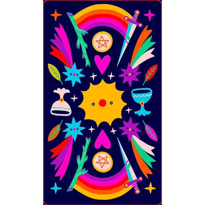 Hachette Book Group Anal Rainbow Tarot 78 Cards Guidebook