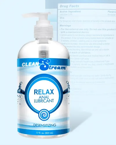 Clean Stream Lubricants Clean Stream Relax Desensitizing Anal Lubricant