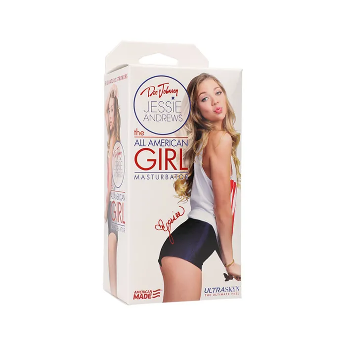 Signature Strokers Jessie Andrews The All American Pussy Doc Johnson Male Sex Toys