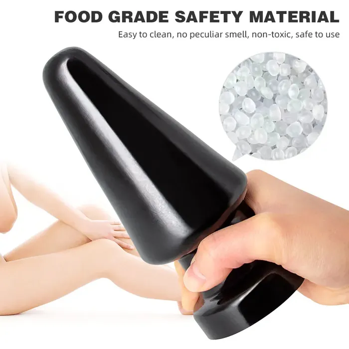 Anal Domlust Silicone Anal Dildo Butt Plug Anal Dilator Expansion Prostate Massager