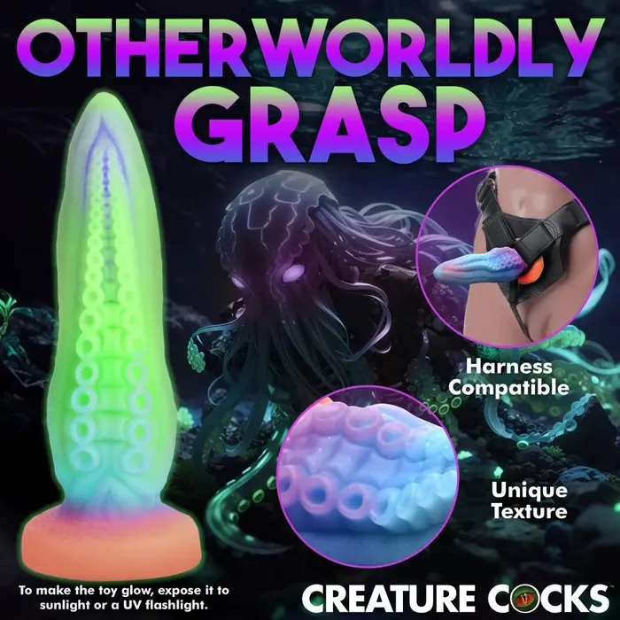 Creature Cocks Dildos TentaCock GlowintheDark Silicone Octopus Dildo Tentacle Sex Toy