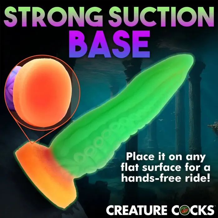 Creature Cocks Dildos TentaCock GlowintheDark Silicone Octopus Dildo Tentacle Sex Toy