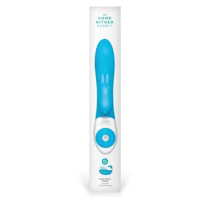 Vibrators The Rabbit Company The Come Hither Rabbit Blue The Rabbit Company