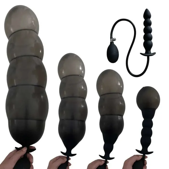 Big Inflatable Butt Plug Adult Toys Anal