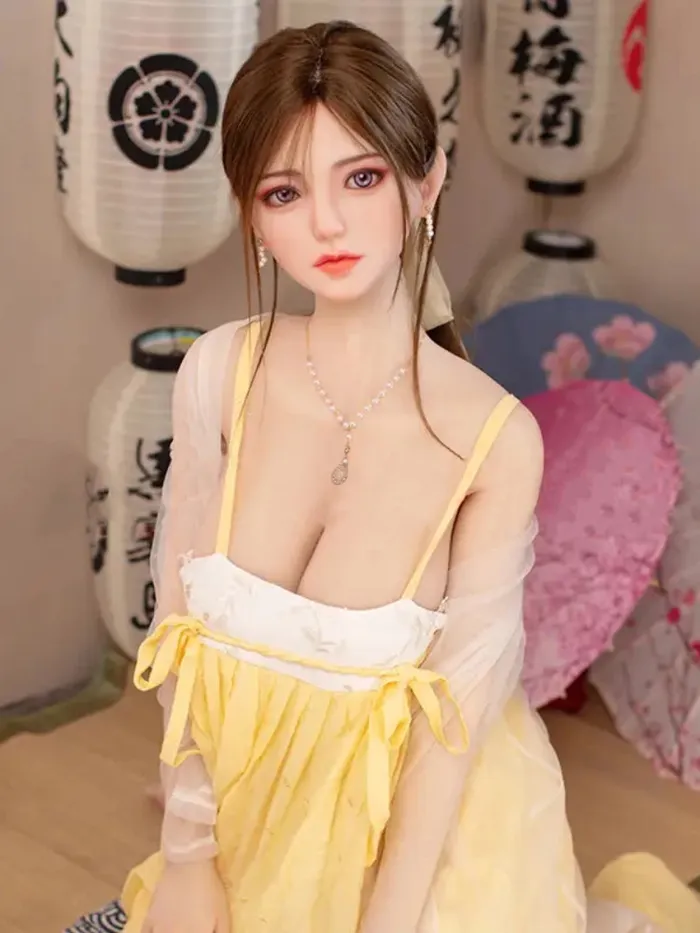 Male Sex Toys JX Doll F5017160cm5ft3 D Cup Wennie Asian Silicone Sex Doll JX Doll